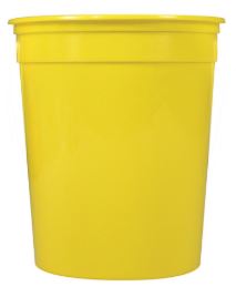 Casino Slot Cups - Case of 400 Cups - Yellow main image